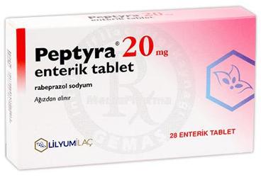 PEPTYRA 20 MG ENTERIK TABLET (28 TABLET)